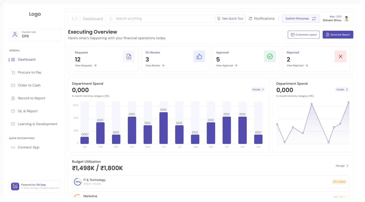 Financial Literacy Hub interface